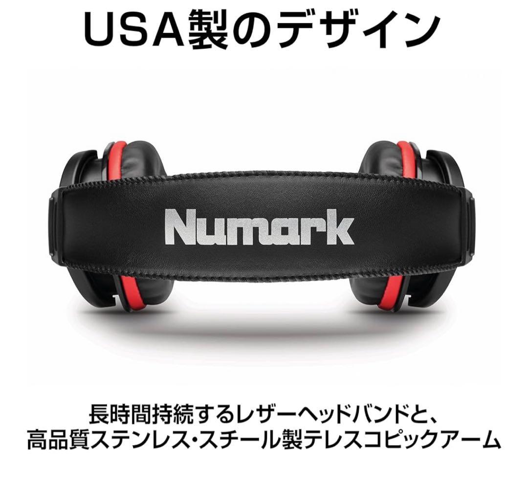 ほぼ新品【ヘッドフォン付き】Numark DJコントローラー LEDライト搭載