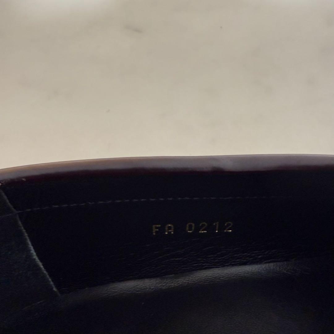 CELINE トリオンフ ウィズチェーン マーガレットローファー ブラウン 38