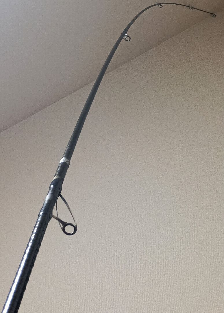 シマノハイパワーXスーパーサーフカスタム450EX！4本継ぎ投げ竿ガイド改造品