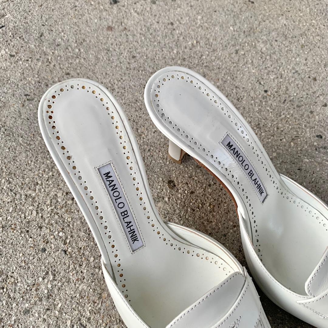 MANOLO BLAHNIK マノロブラニク CARIMU ミュール 定価14万