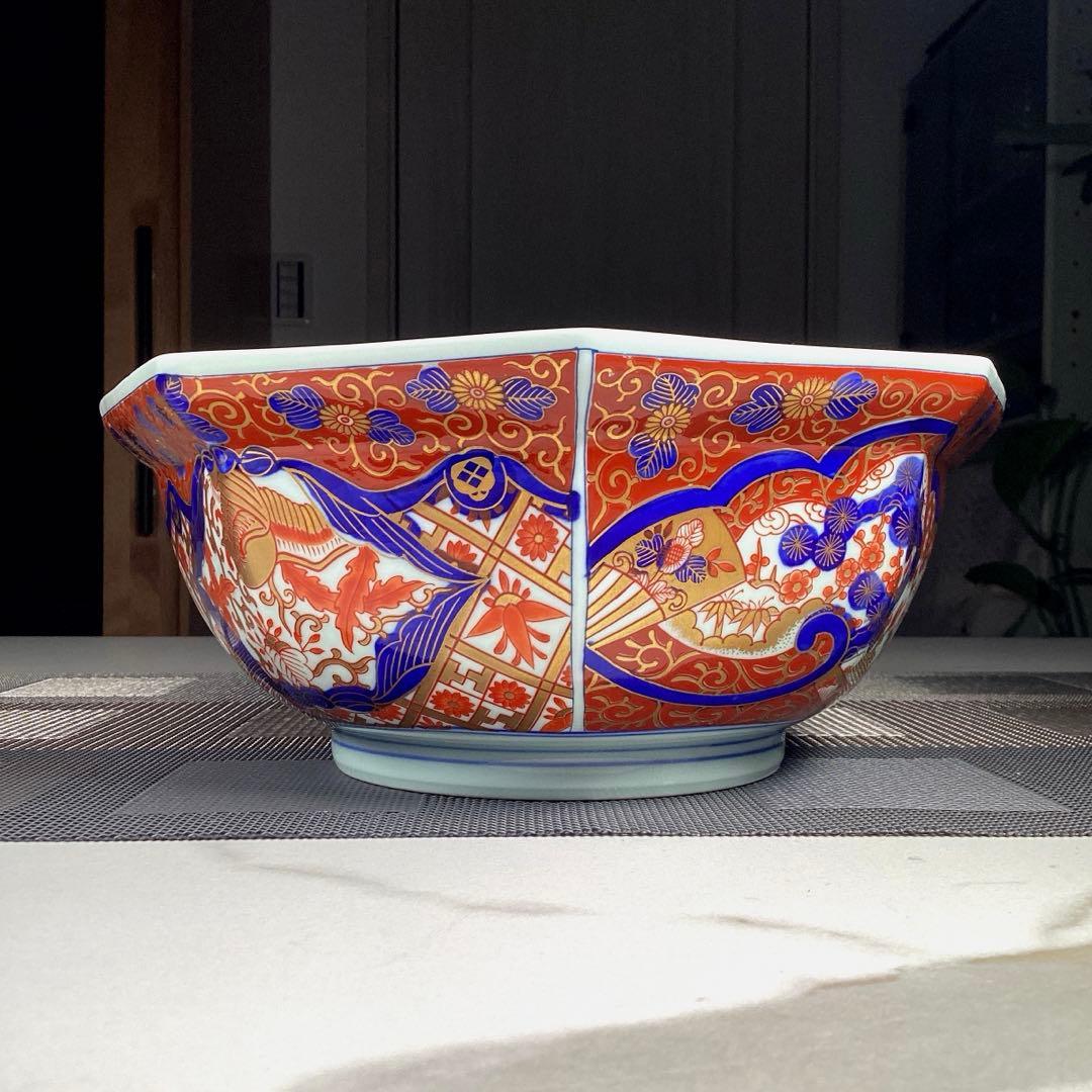 『メルうー特価』　其泉　大鉢　豪華金彩