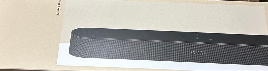 Sonos Beam Gen 2 BEAM2JP1BLK サウンドバー