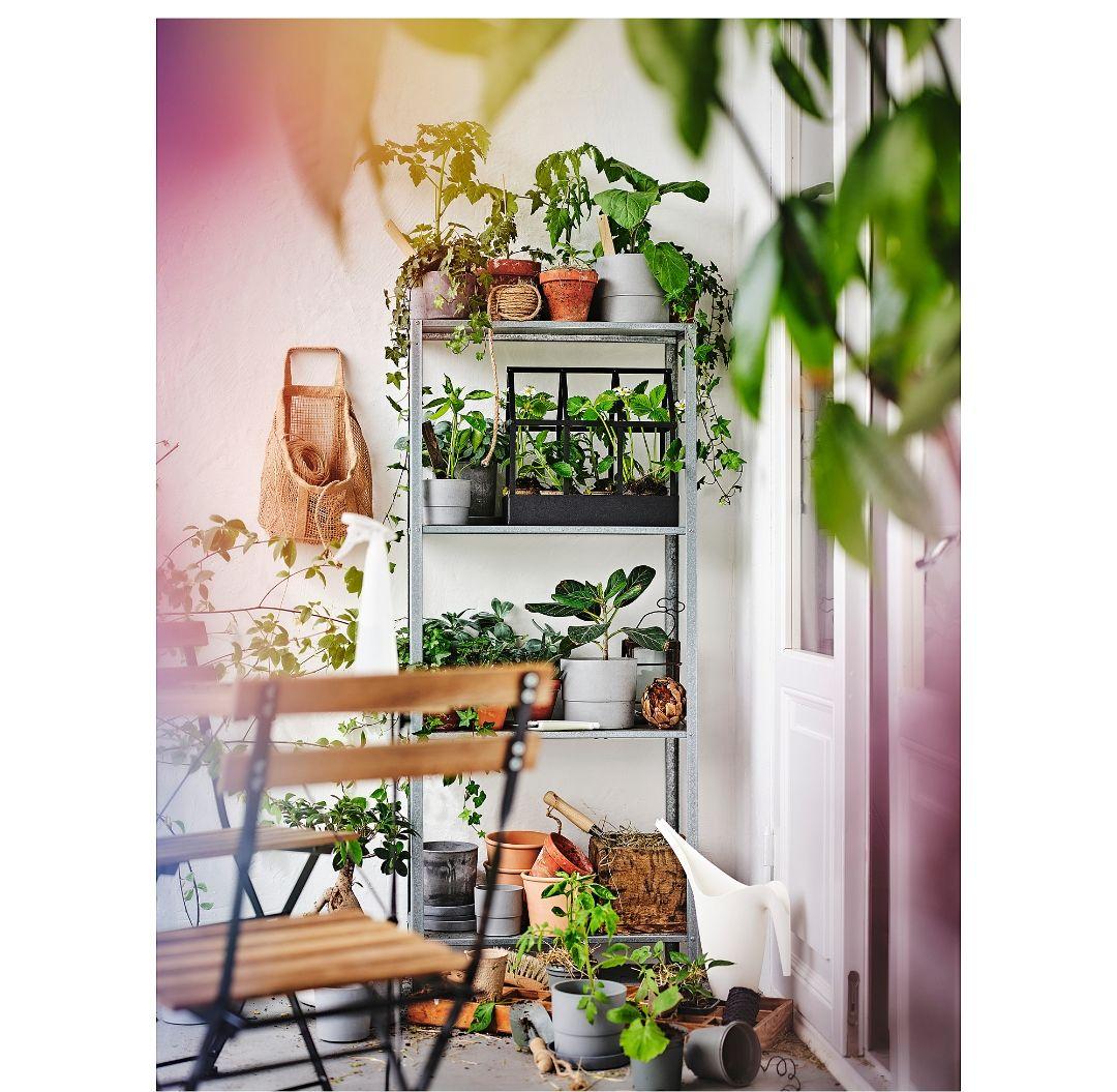 【新品】IKEA　スチールラック 2個セット　HYLLIS ヒュッリス
