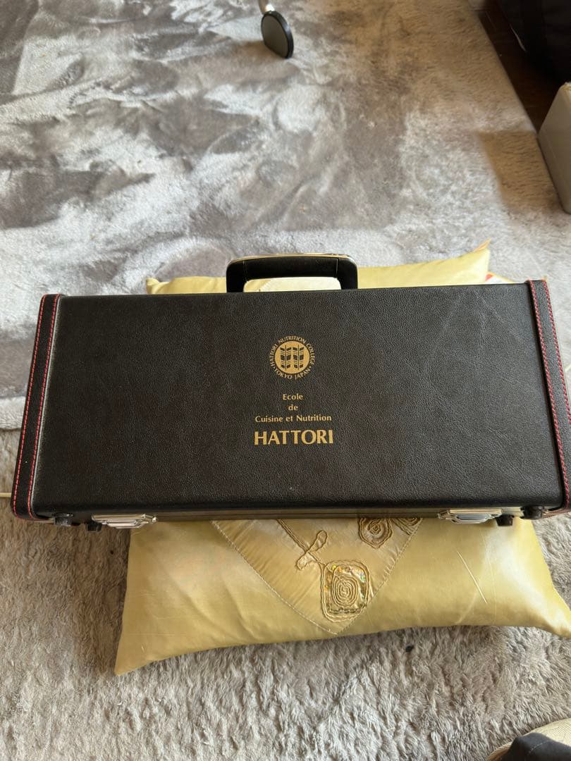 服部専門学校　包丁セット全種8本＋パレットナイフ＋菜箸2本+砥石　堺刀司