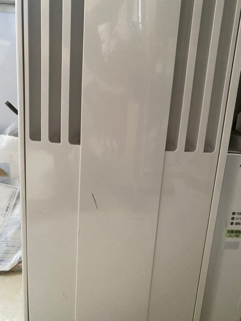コロナ　窓用エアコン ホワイト リモコン付き