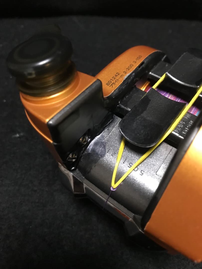 シーボーグ150s 使用距離57キロ　傷多