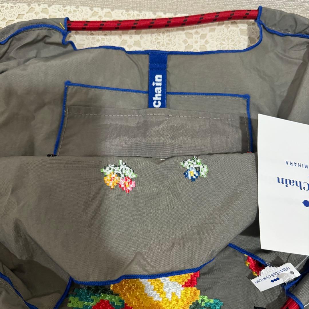 新品FEILERエコバッグハイジ刺繍トートバッグボールアンドチェーン×フェイラー