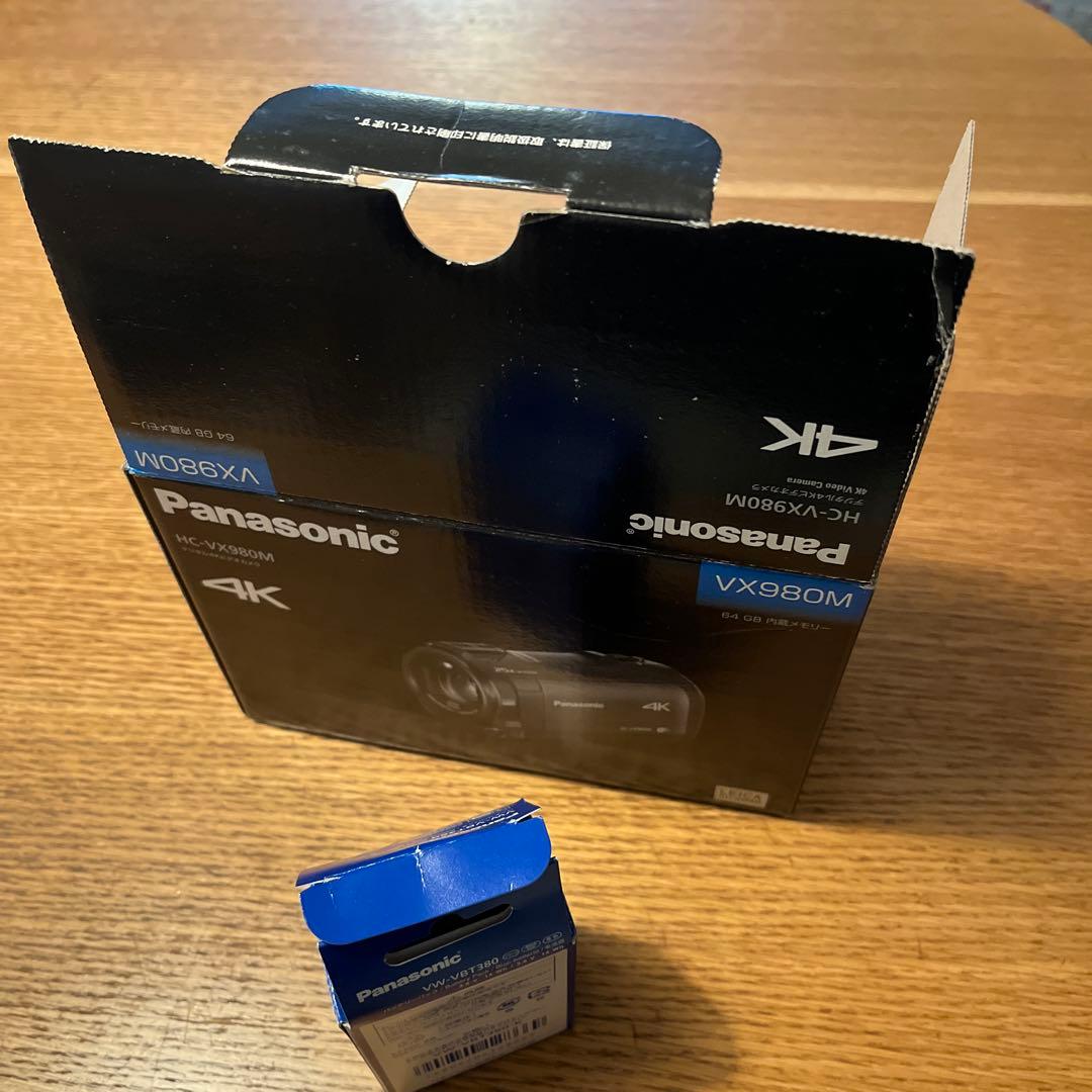 Panasonic HC-VX980M 4Kビデオカメラ　セット