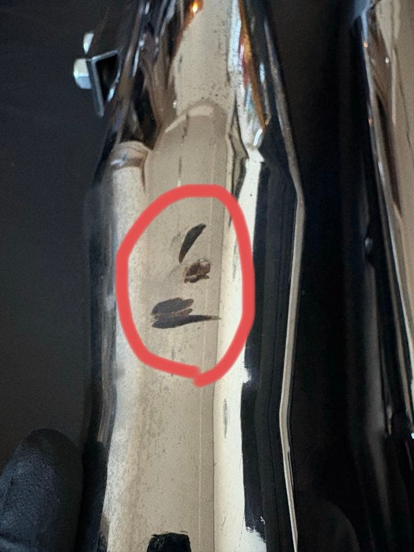 モーターステージ テーパードマフラー サイレンサー穴径12mmスポーツスター