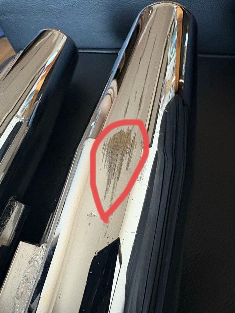 モーターステージ テーパードマフラー サイレンサー穴径12mmスポーツスター