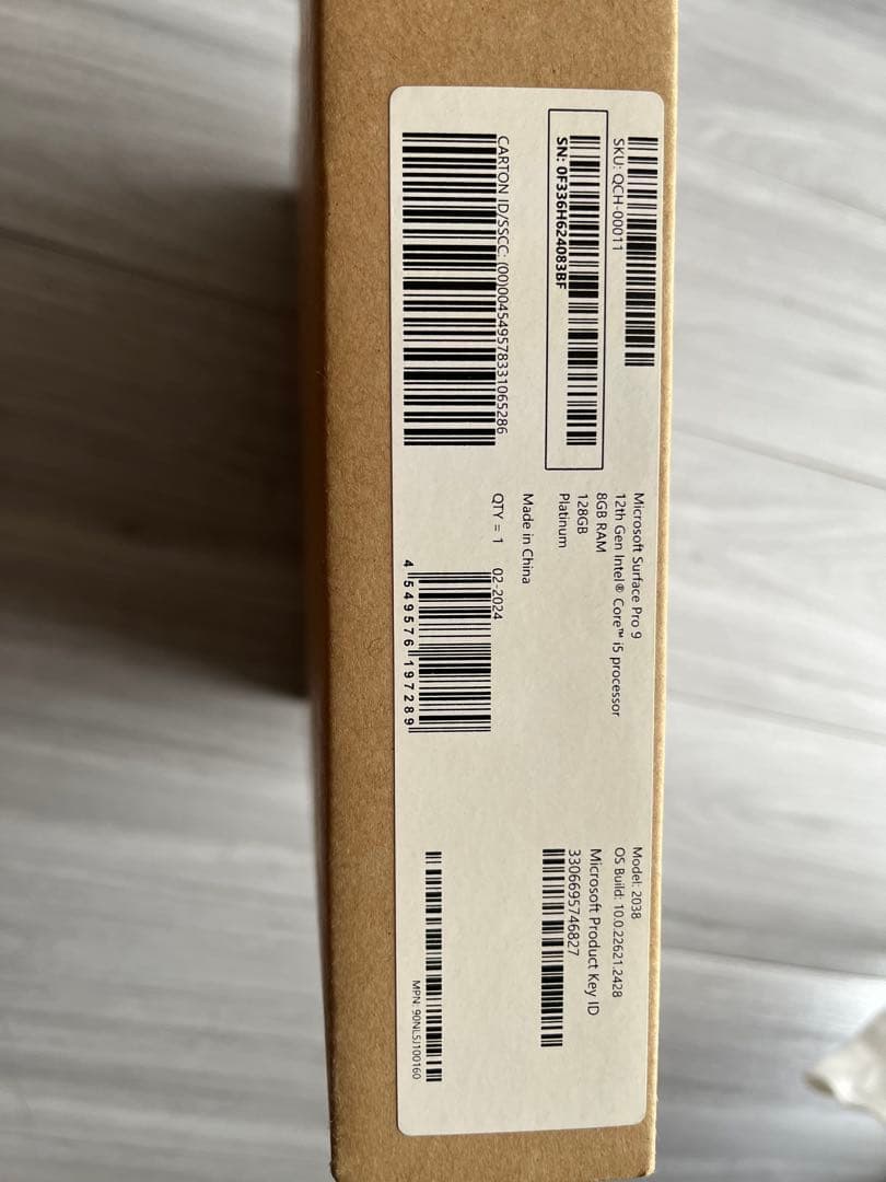 Windowsタブレット本体 Microsoft Surface Pro9