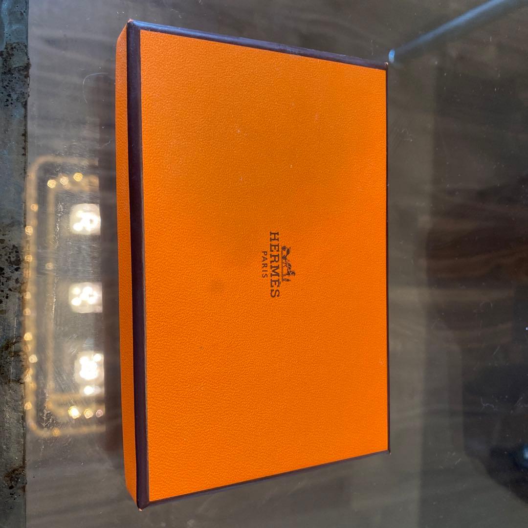 HERMES 二つ折り名刺入れブラック