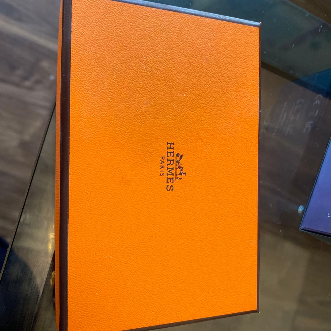 HERMES 二つ折り名刺入れブラック