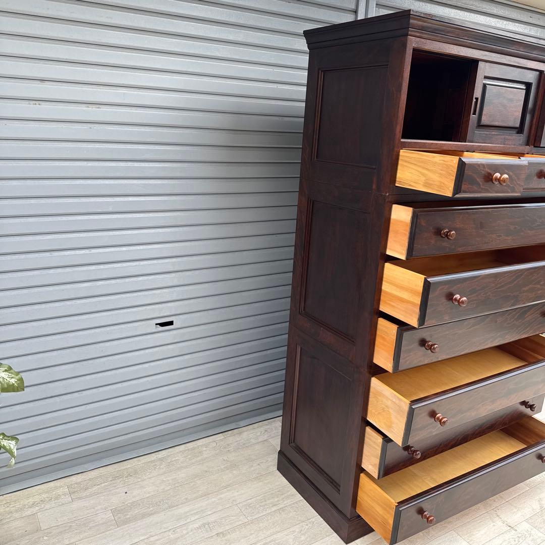 松本民芸家具 A型 和タンスⅡ 整理箪笥 7段チェスト