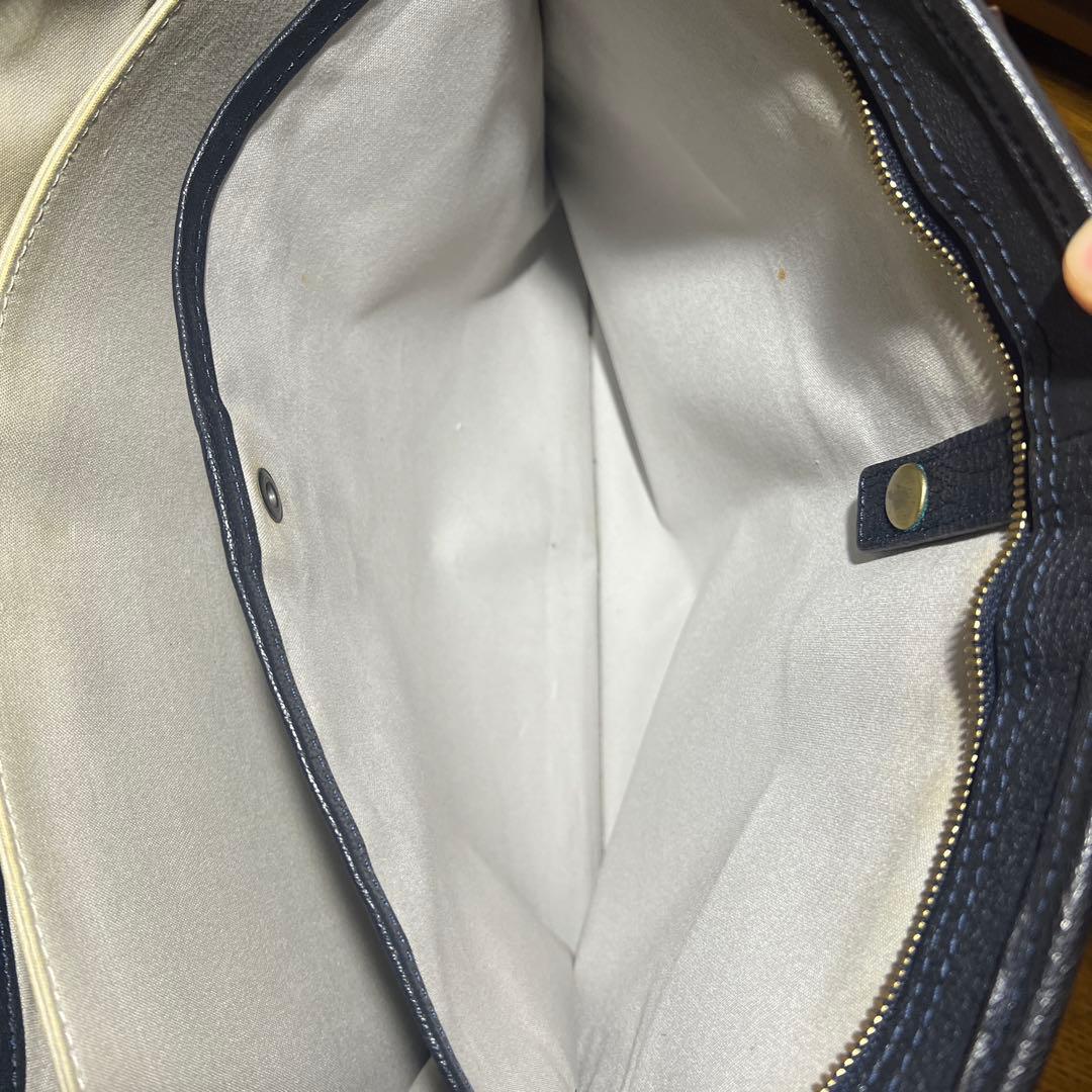 土屋鞄　アルマス バッファローブリーフ （アーバンネイビー）