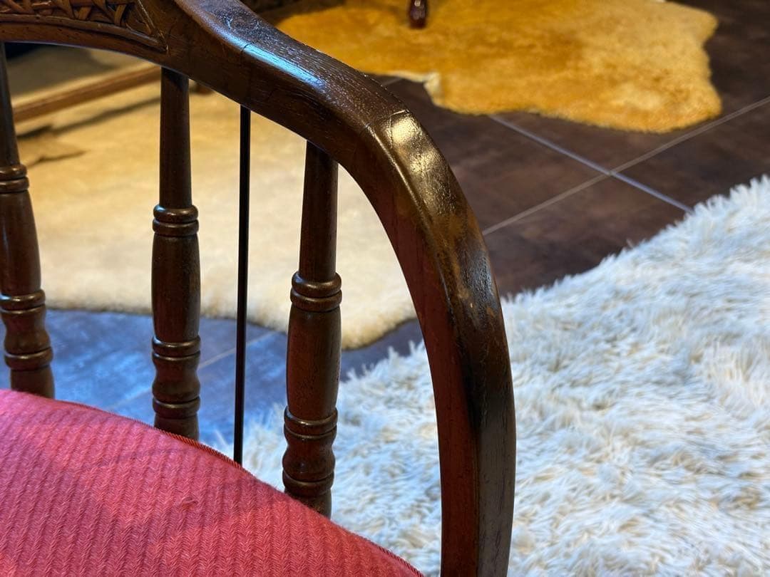 DREXEL HERITAGE　ドレクセル　アンティーク　デスクチェア　IH