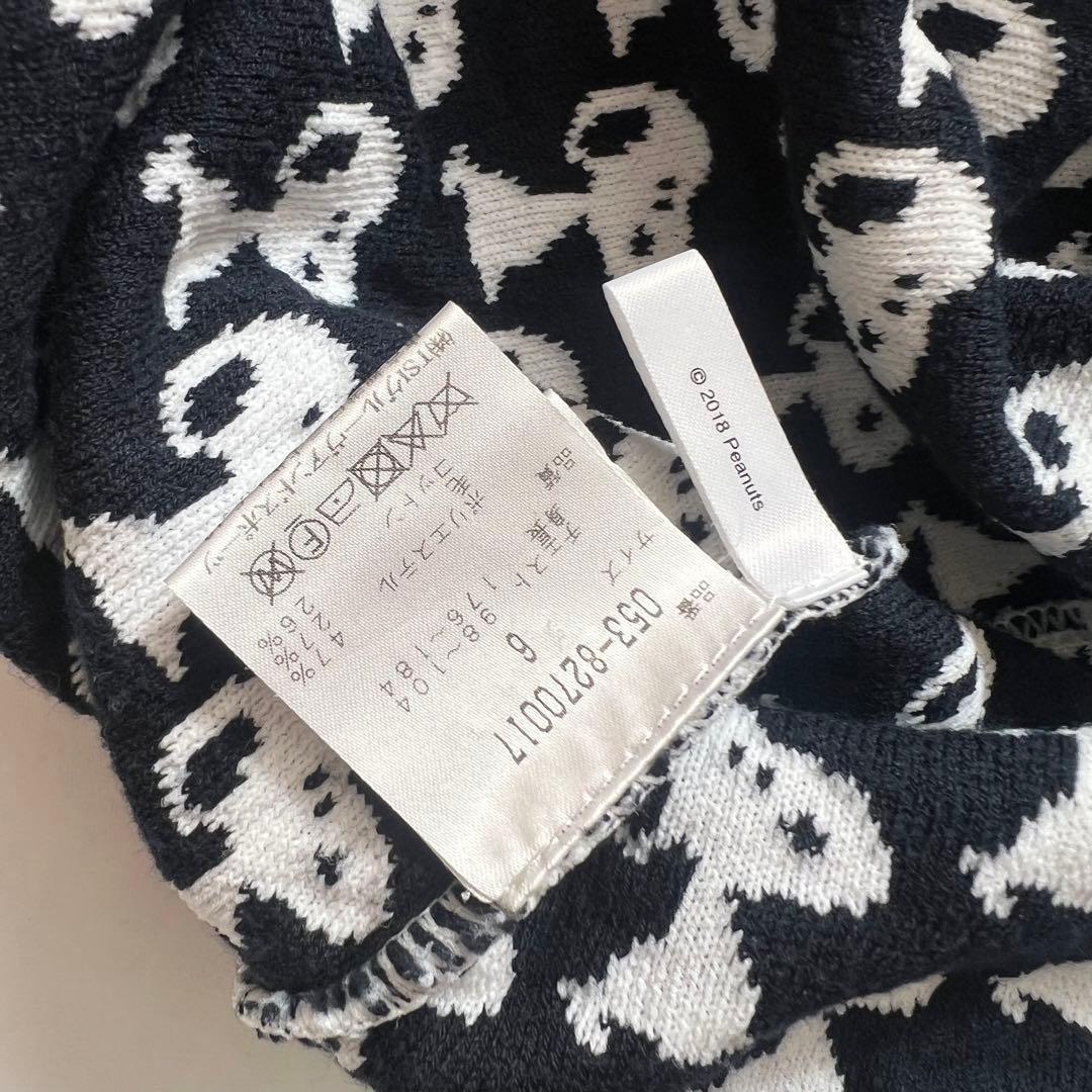 Pearly gates パーリーゲイツ　スヌーピー ニット　セーター　XL