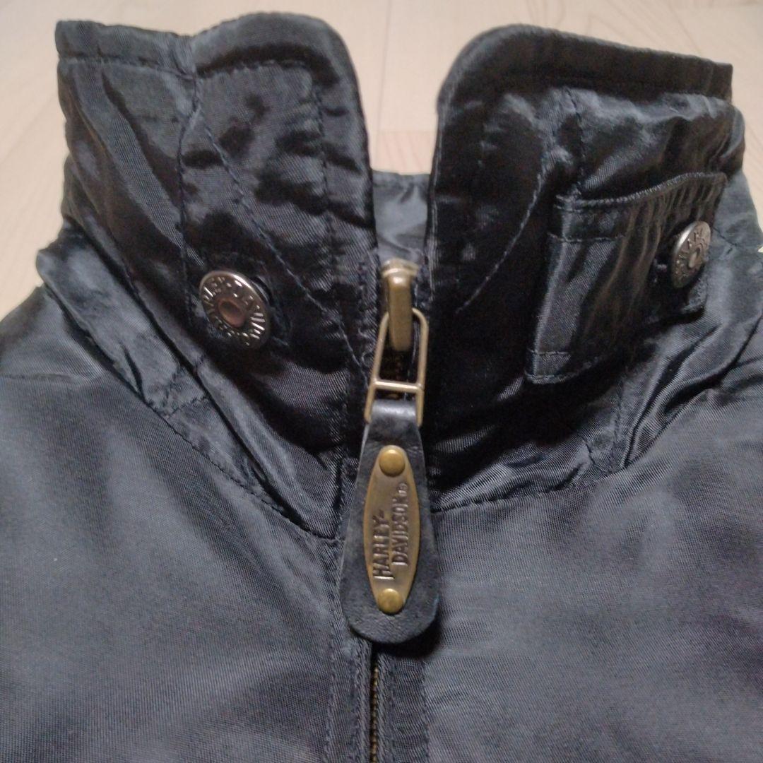 【専用】HARLEY-DAVIDSON ジャケット ブラック 牛革スリーブ（袖）