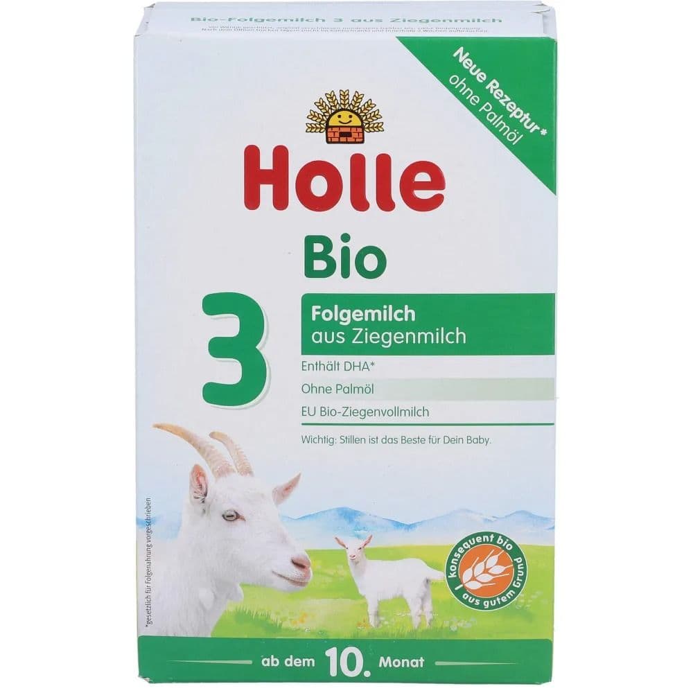 ホレ Holle ヤギ オーガニック 粉ミルク Step 3 (10ヶ月〜）2箱