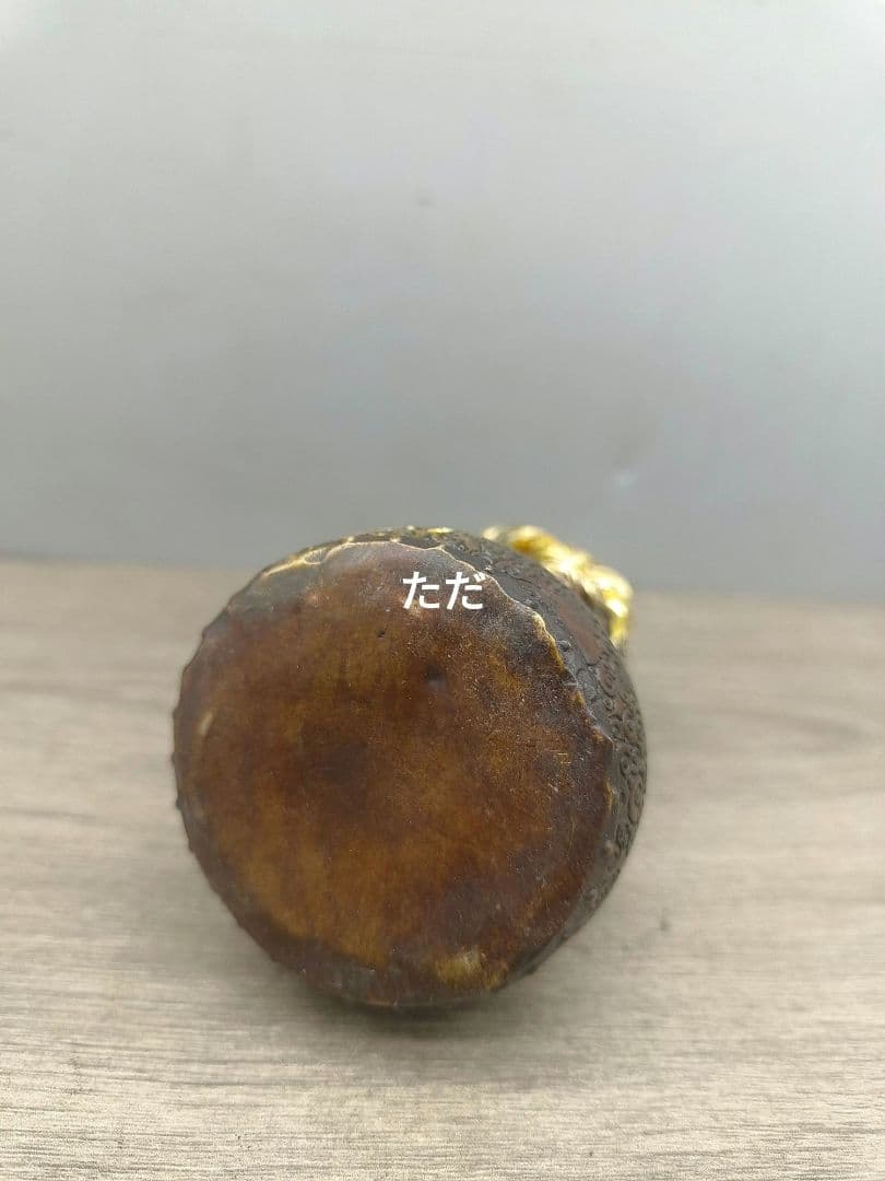 銅製 ライオンマスコット茶台リビング 玄関 デスク 装飾品 工芸品 置物