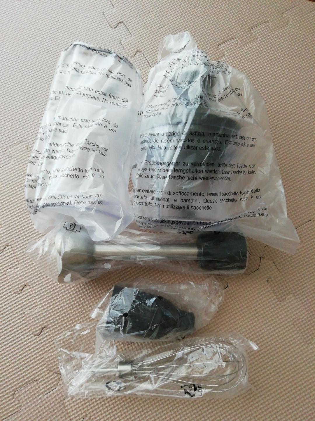 【一部新品未使用】T-fal　ハンドブレンダーベビーマルチ HB65H8JP