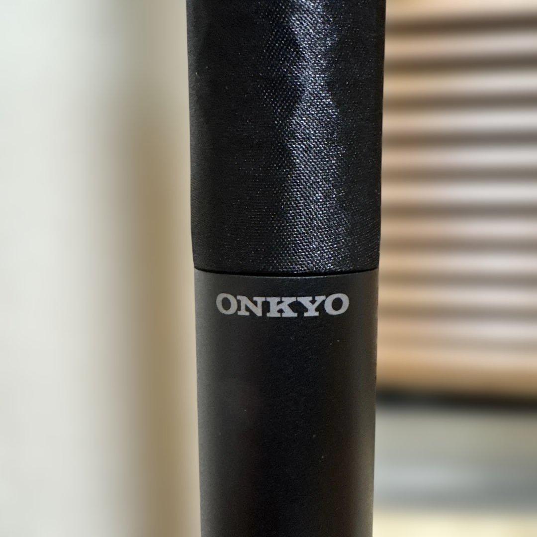 ONKYO スピーカースタンド 2本セット ブラック