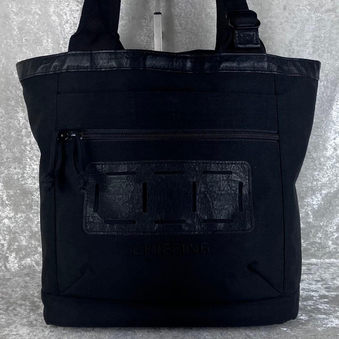 現行 極美品 ブリーフィング カートトートDL トール カートバッグ ブラック