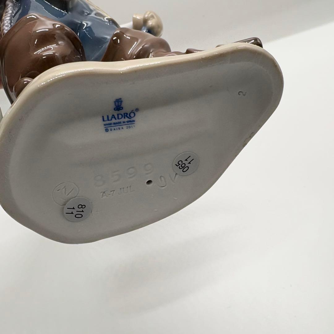 極美品 長靴をはいた猫 リヤドロ グリム童話コレクション アンティーク 置物