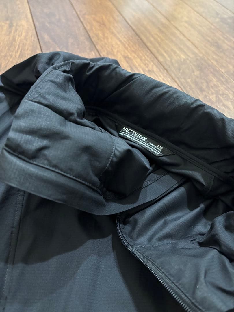 アークテリクス ノディンジャケット Lサイズ ブラック メンズ
