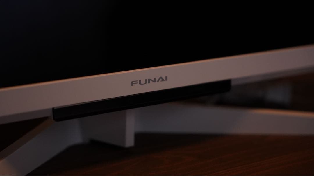 美品 FUNAI ホワイト 液晶テレビ 本体