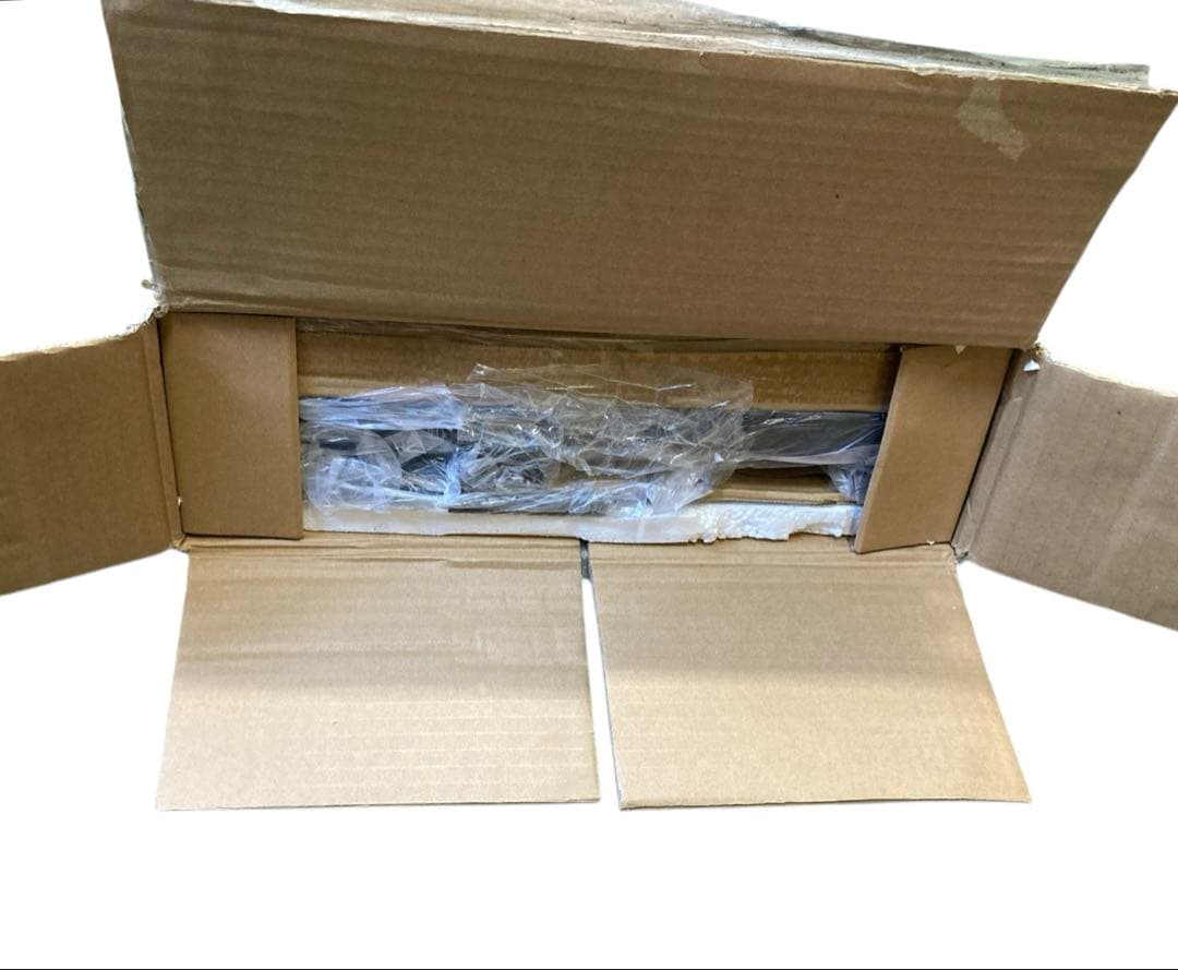 【開封・未使用】 ベッドフレーム シングル パイプベッド コンセント付き 宮付き