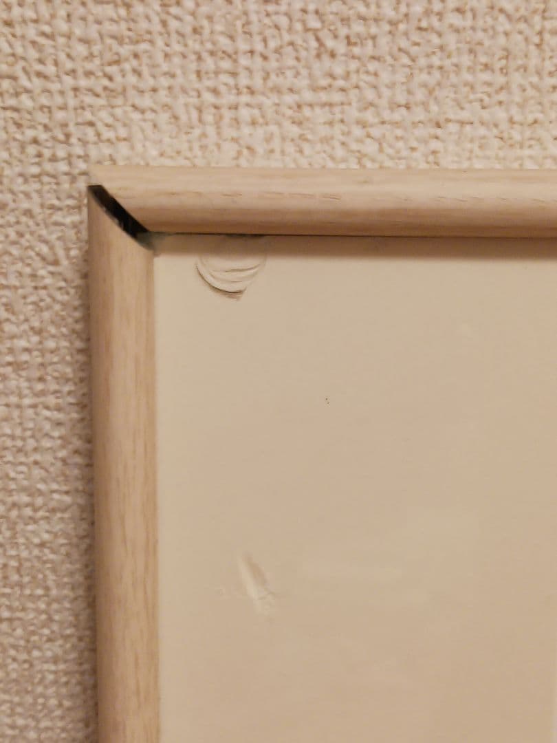 安井寿磨子　「こぶし 春　ゆるい風」　額入り　5/20 直筆サイン　大阪　堺の人