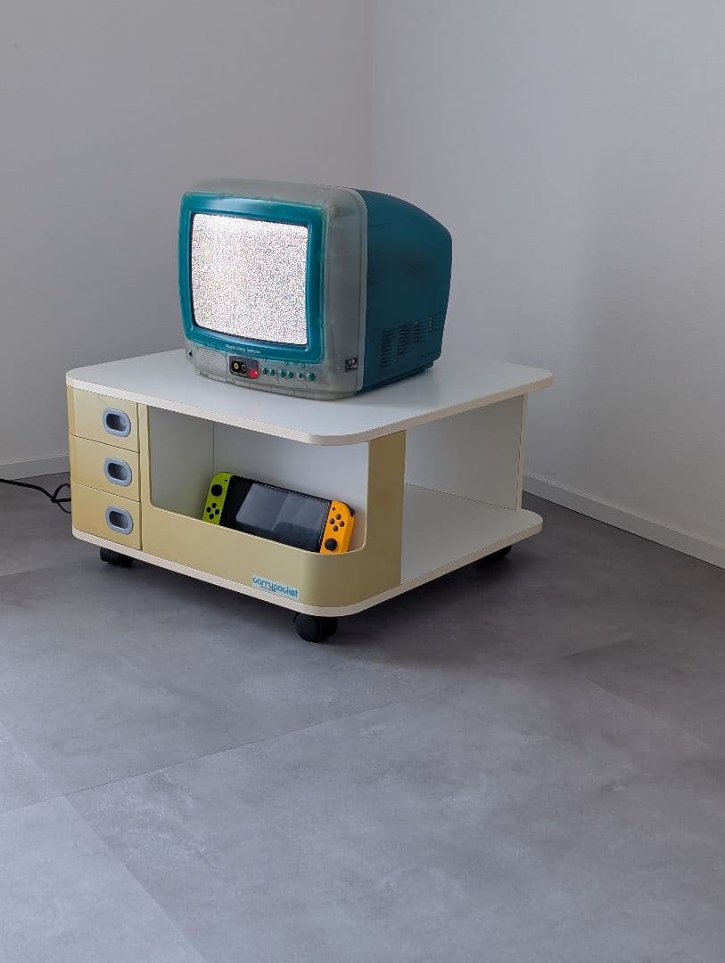 90's y2kデザイン HITACHI スケルトン TV ヴィンテージ