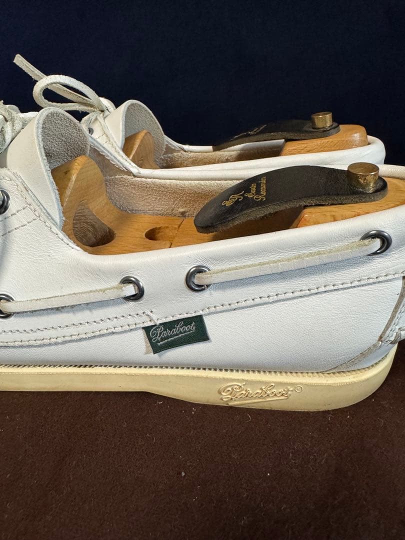 PARABOOT パラーブーツ BARTH デッキシューズ　ホワイト