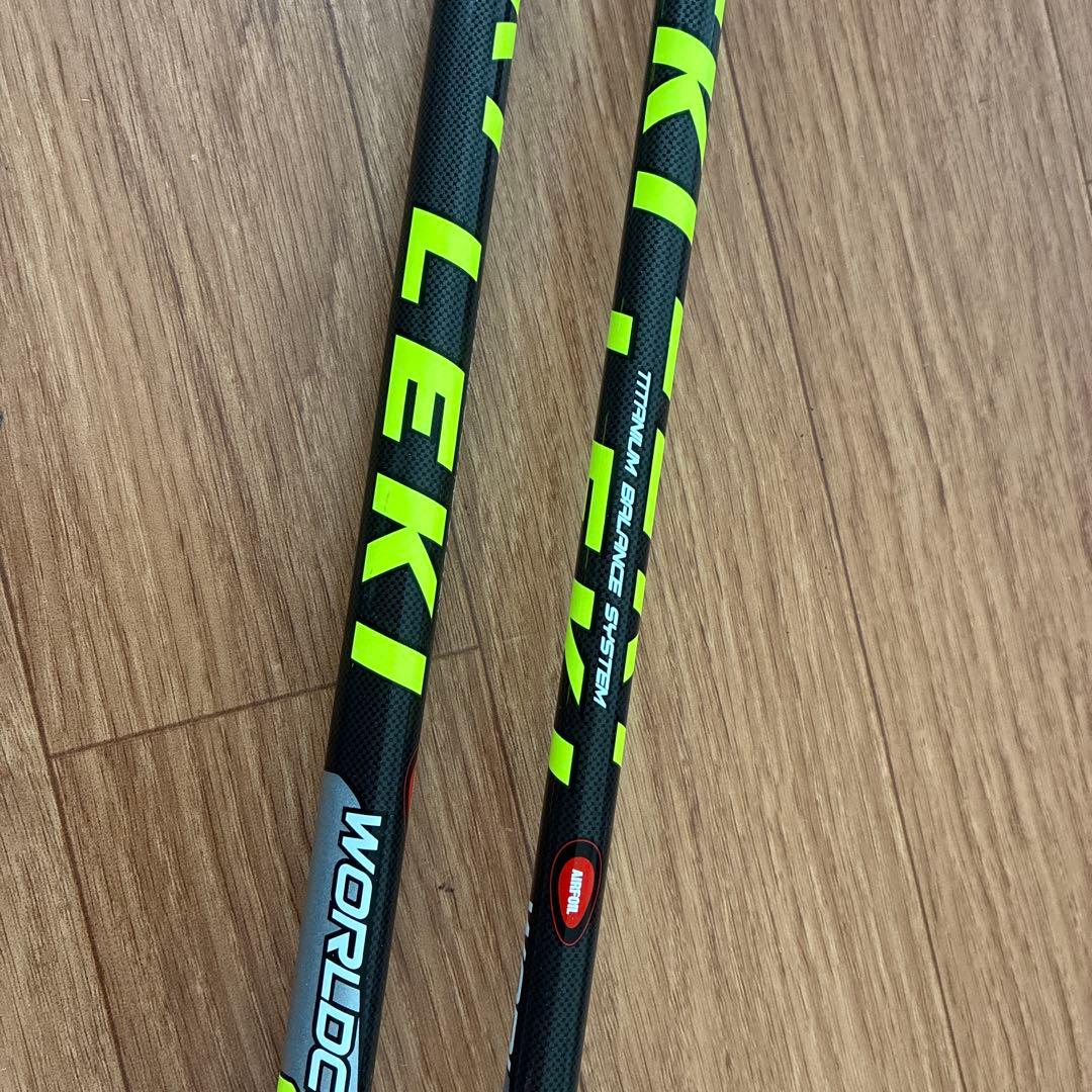 き*。様 LEKI ワールドカップ スキー ストック