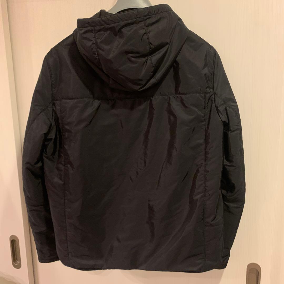 PRADA 黒 中綿ナイロンジャケット　サイズ48