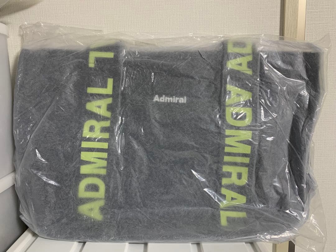 【新品未使用】　Admiral アドミラル　キャンバス トートバッグ ブラック