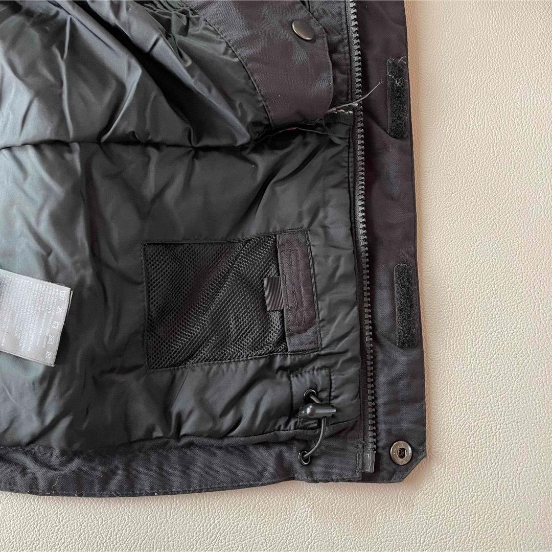 5481【美品】バートン　ジャケット メンズ 中綿入り 無地 黒 サーモライト