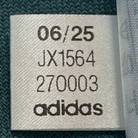 ☆9937_1 adidas SST ベロア トラックトップ オーロラアイビー