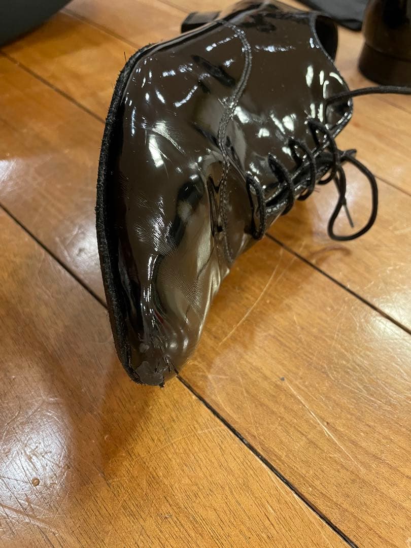 【お値引き中】中古　SupaDance社　社交ダンス用男性用エナメルシューズ