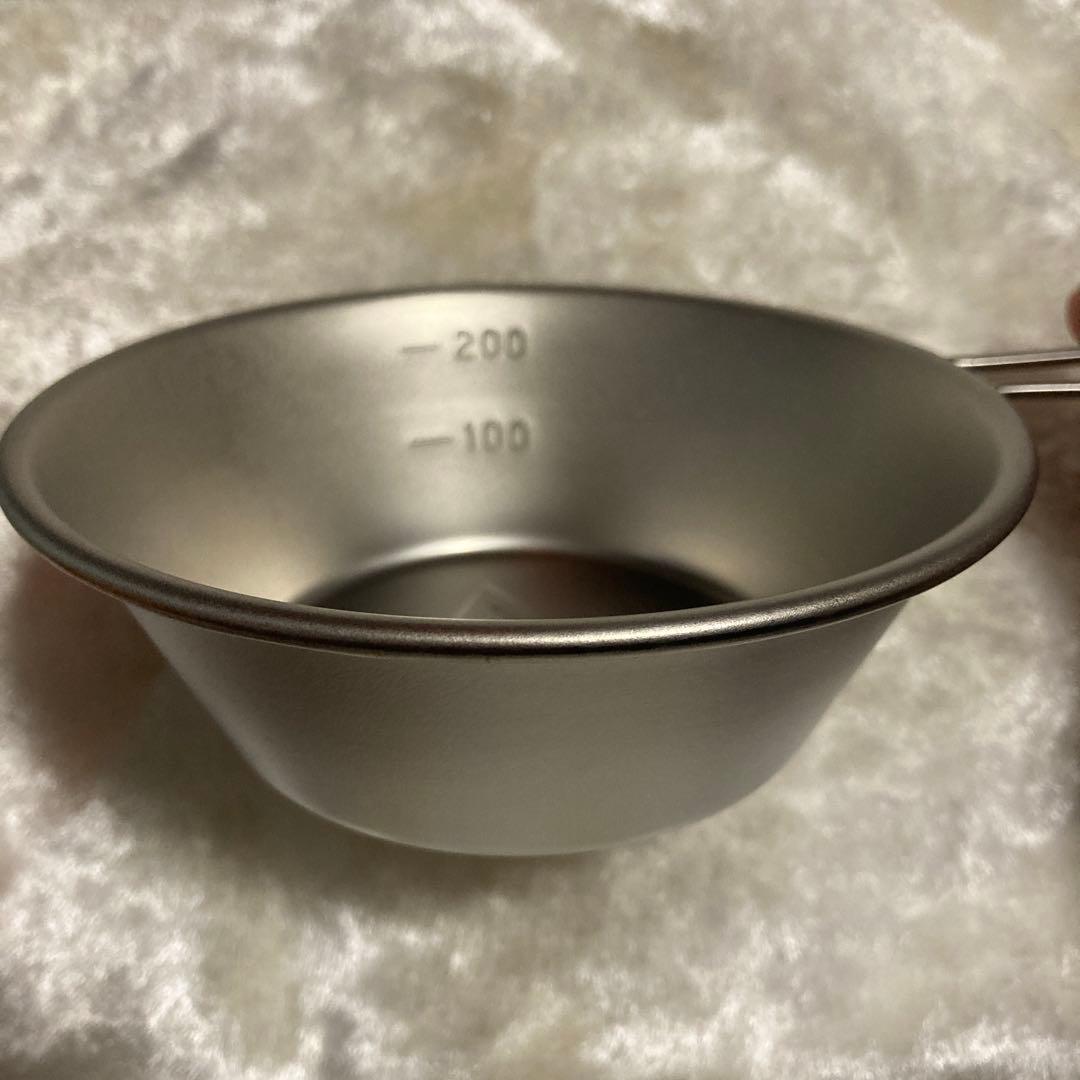 アシックス TARASBOULBA チタニューム シェラカップ 箱入新品未使用