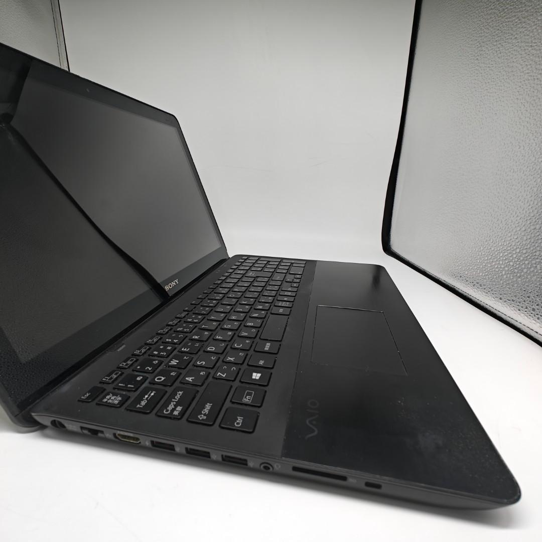 【VAIO】SVF 高速i7 SSD256GB 8GB ブラック ノートPC