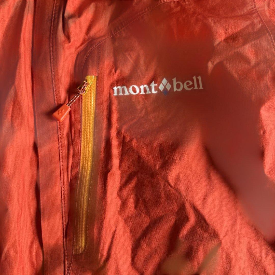 mont-bell GORE-TEX レインウェア オレンジ