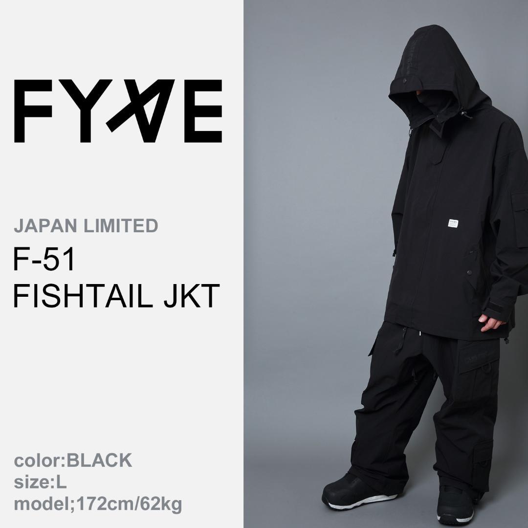 FYVE 日本限定 スノーボードウェア ジャケット ブラック Lサイズ f200