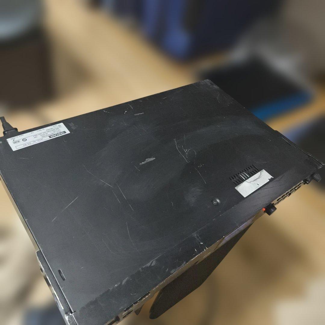 ラジオ・コンポ TASCAM tascam cd 01u-SONY MDS-E12 MD A1