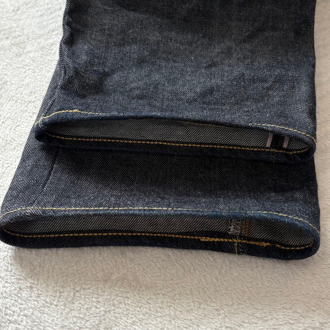 えいくん！！極美品！児島ジーンズ セルビッチデニム w33 日本製