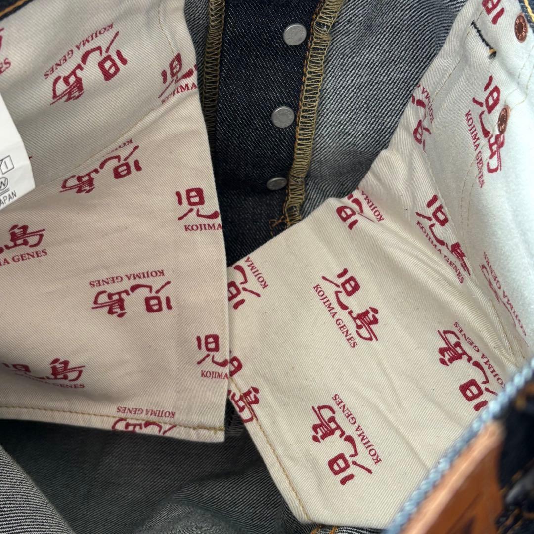 えいくん！！極美品！児島ジーンズ セルビッチデニム w33 日本製