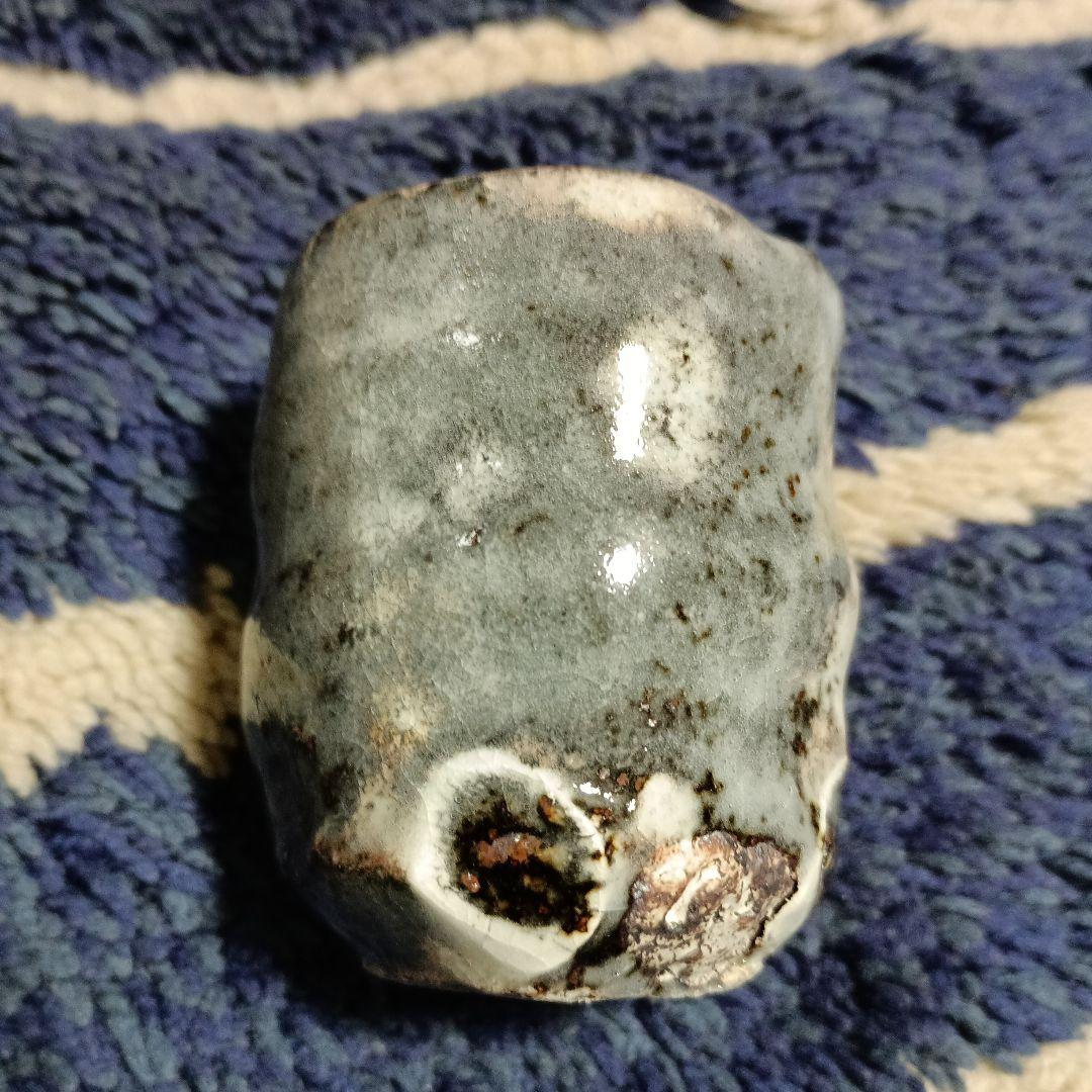 特別価格 滋賀人気作家武田浪 粉引きぐい呑み 「共箱付き」