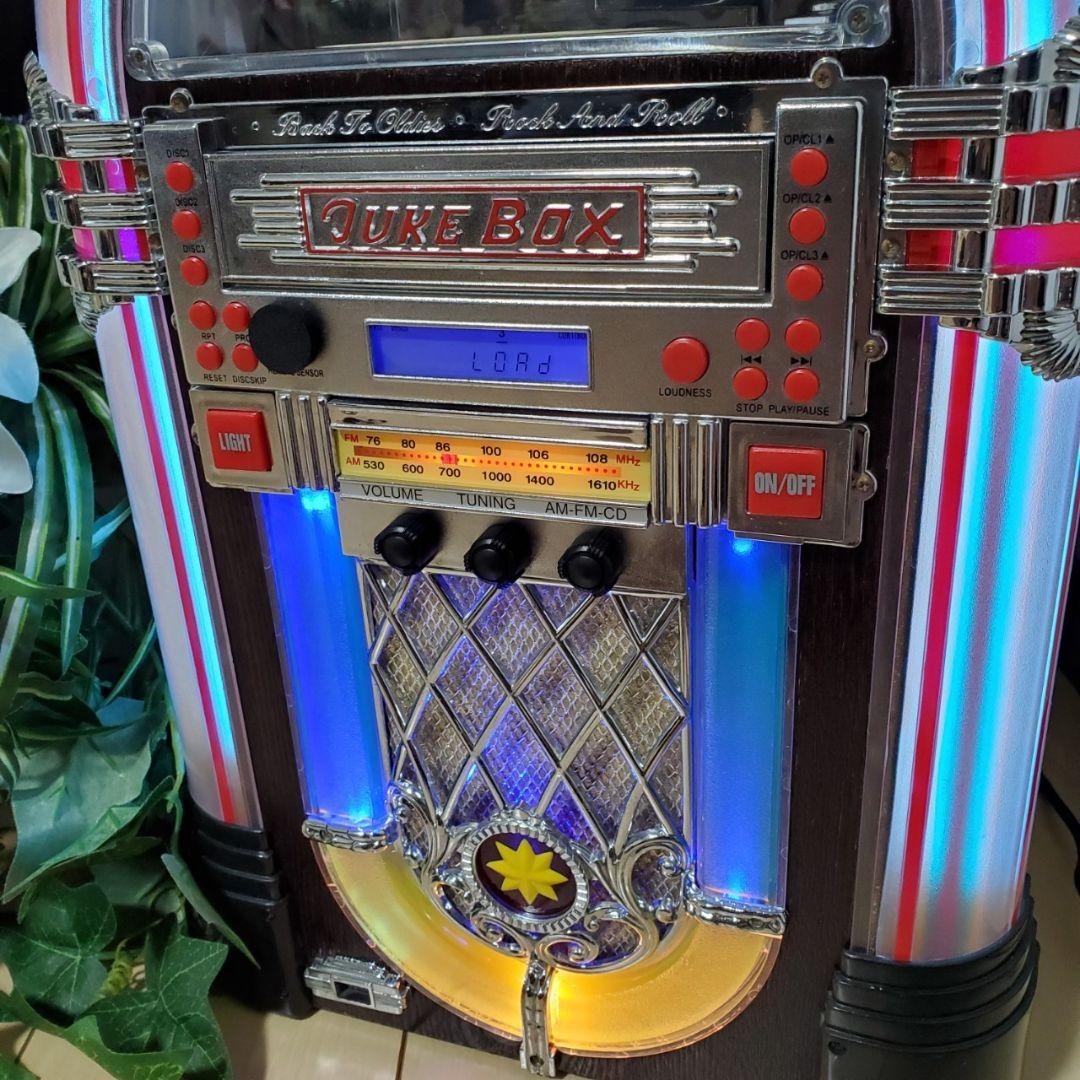 アンティーク レトロ ジュークボックス CDプレーヤーオーディオ直接引き取り限定