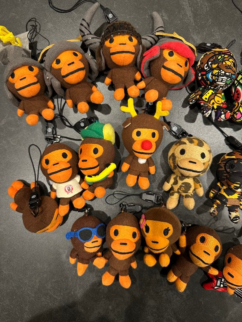 値下げ、バラ売り不可！エイプ　APE マイロ ストラップ 32個セット